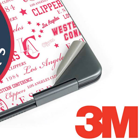 NBA Los Angeles Clippers Blast Logos Notebook 9 Pro 13in (2017) Skin