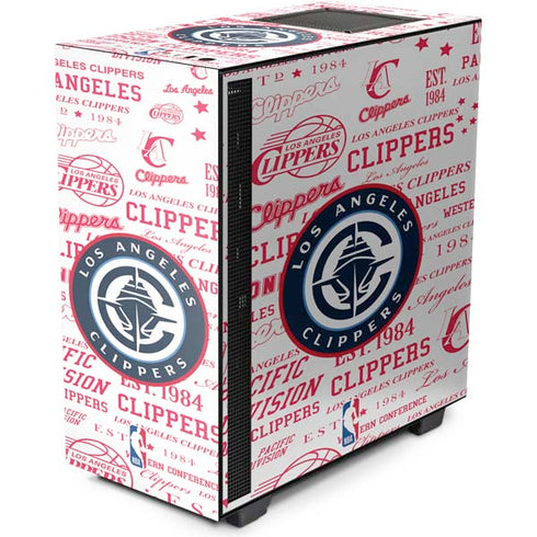 NBA Los Angeles Clippers Blast Logos NZXT H510 Compact ATX Mid-Tower Case Skin