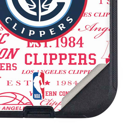 NBA Los Angeles Clippers Blast Logos Otterbox Defender iPhone Skin