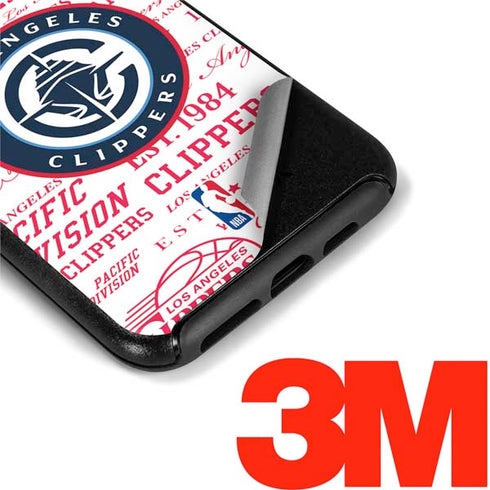 NBA Los Angeles Clippers Blast Logos Otterbox Symmetry iPhone Skin