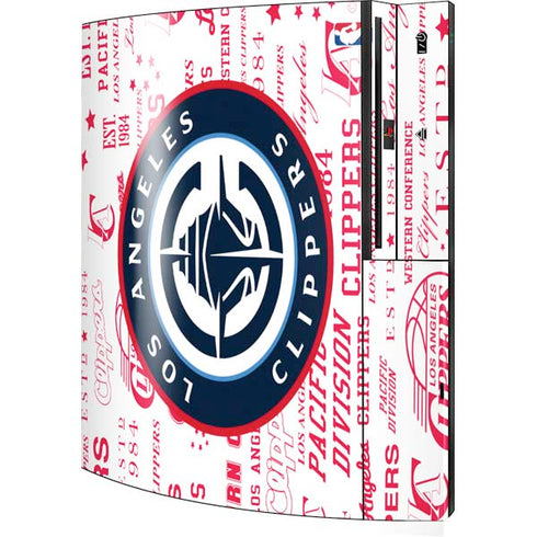 NBA Los Angeles Clippers Blast Logos Playstation 3 & PS3 Skin