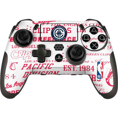 NBA Los Angeles Clippers Blast Logos PlayStation Scuf Vantage 2 Controller Skin