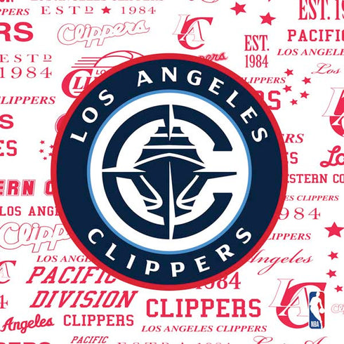 NBA Los Angeles Clippers Blast Logos PS4 Console Skin