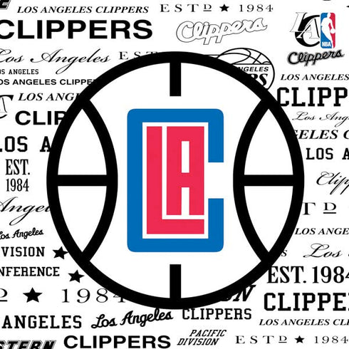 NBA Los Angeles Clippers Blast Logos PS4 Controller Skin
