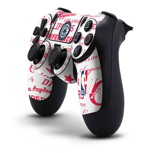 NBA Los Angeles Clippers Blast Logos PS4 Controller Skin