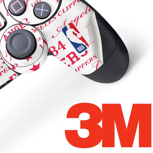NBA Los Angeles Clippers Blast Logos PS4 Controller Skin