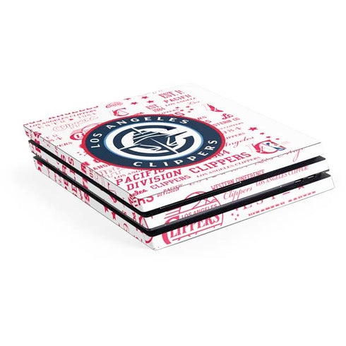 NBA Los Angeles Clippers Blast Logos PlayStation PS4 Skins