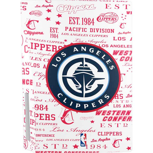 NBA Los Angeles Clippers Blast Logos PS5 Bundle Skin
