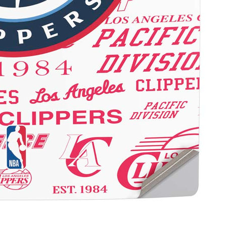 NBA Los Angeles Clippers Blast Logos PS5 Digital Edition Console Skin