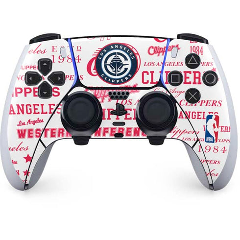 NBA Los Angeles Clippers Blast Logos PlayStation PS5 Skins