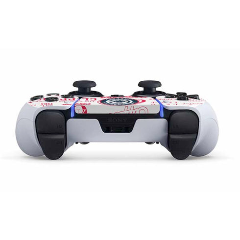 NBA Los Angeles Clippers Blast Logos PS5 DualSense Edge Pro Controller Skin