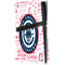 NBA Los Angeles Clippers Blast Logos PS5 Pro Disk Console Skin