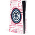 NBA Los Angeles Clippers Blast Logos PS5 Slim Disk Console Skin