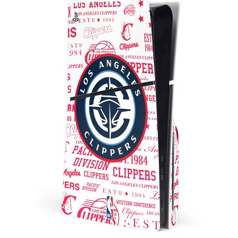 NBA Los Angeles Clippers Blast Logos PlayStation PS5 Skins