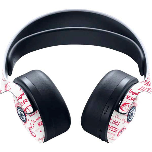 NBA Los Angeles Clippers Blast Logos PULSE 3D Wireless Headset for PS5 Skin
