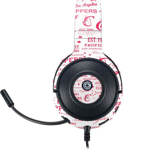 NBA Los Angeles Clippers Blast Logos Razer Kraken X Skin
