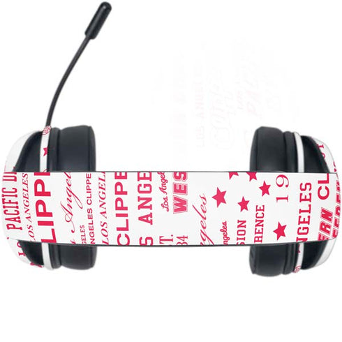 NBA Los Angeles Clippers Blast Logos Razer Kraken X Skin