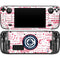 NBA Los Angeles Clippers Blast Logos Steam Deck Handheld Gaming Computer OLED Skin