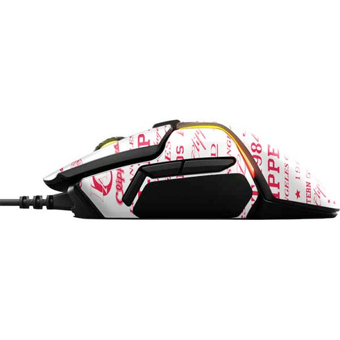 NBA Los Angeles Clippers Blast Logos SteelSeries Rival 600 Gaming Mouse Skin