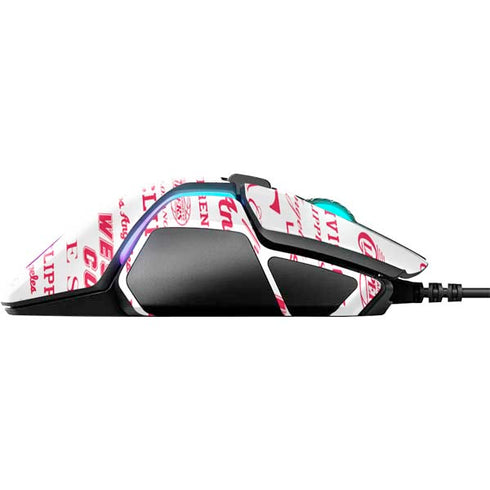 NBA Los Angeles Clippers Blast Logos SteelSeries Rival 600 Gaming Mouse Skin