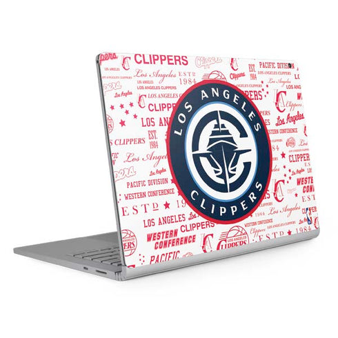NBA Los Angeles Clippers Blast Logos Surface Book 2 13.5in Skin