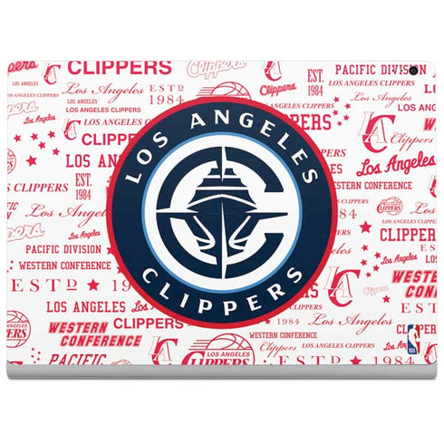 NBA Los Angeles Clippers Blast Logos Surface Book 2 13.5in Skin