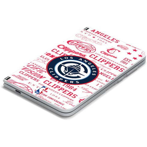NBA Los Angeles Clippers Blast Logos Surface Duo Skin
