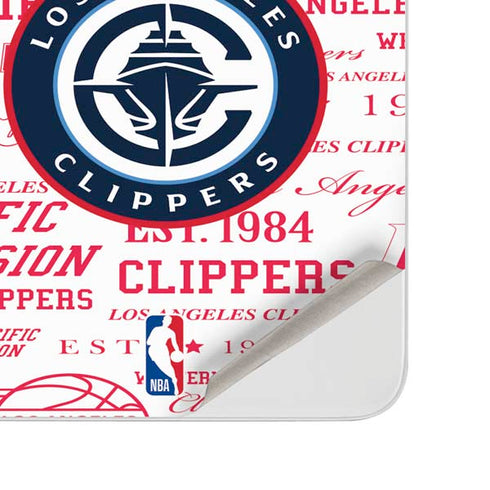 NBA Los Angeles Clippers Blast Logos Surface Duo Skin