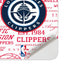 NBA Los Angeles Clippers Blast Logos Surface Duo Skin