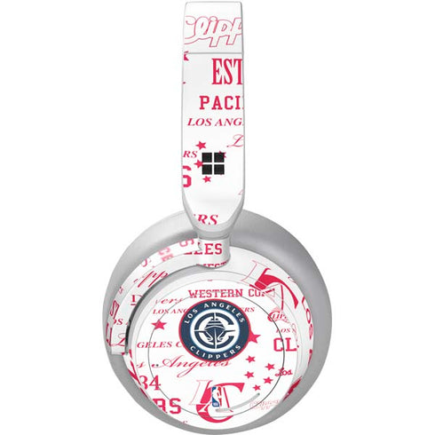 NBA Los Angeles Clippers Blast Logos Surface Headphones Skin