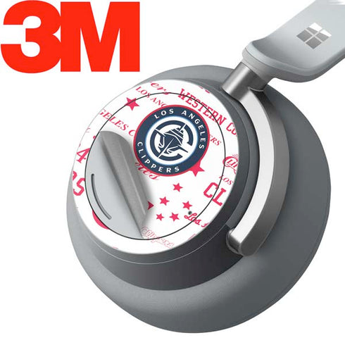 NBA Los Angeles Clippers Blast Logos Surface Headphones Skin