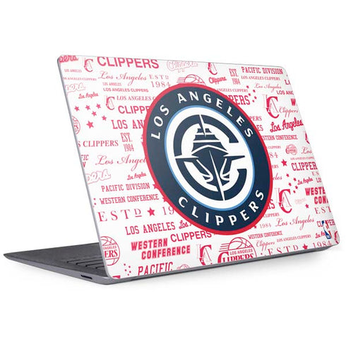 NBA Los Angeles Clippers Blast Logos Surface Laptop 3 13.5in Skin