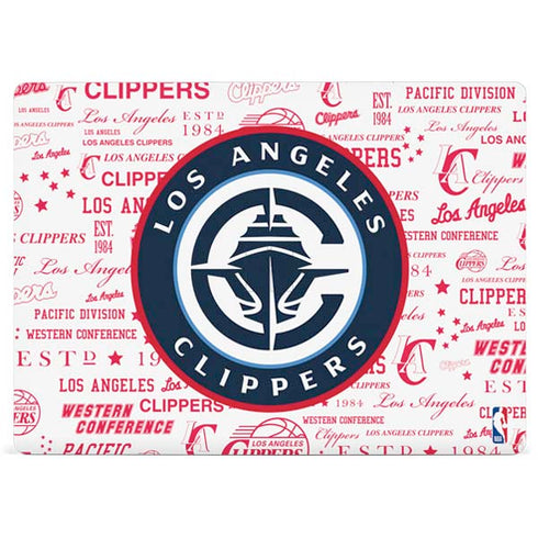 NBA Los Angeles Clippers Blast Logos Surface Laptop 3 13.5in Skin