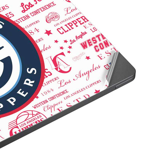 NBA Los Angeles Clippers Blast Logos Surface Laptop 7 13.8in Skin