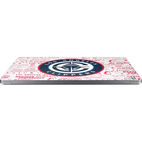 NBA Los Angeles Clippers Blast Logos Universal Laptop 11in (8.8 x 6.2in) Skin
