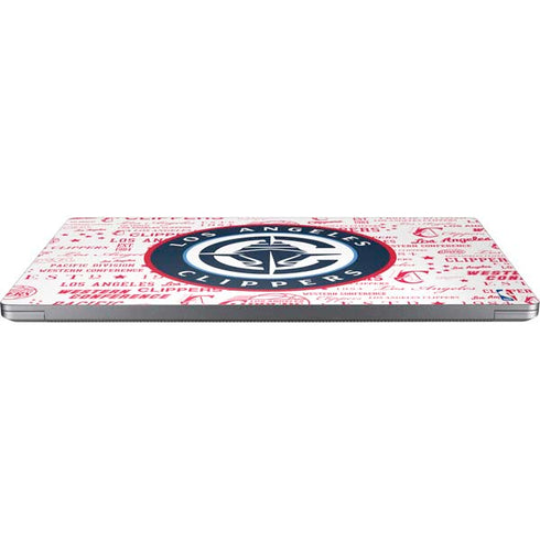 NBA Los Angeles Clippers Blast Logos Universal Laptop 12in (9.8 x 6.8in) Skin