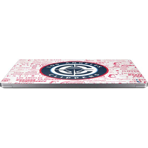 NBA Los Angeles Clippers Blast Logos Universal Laptop 16in (13 x 9.4in) Skin