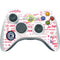 NBA Los Angeles Clippers Blast Logos Xbox 360 Wireless Controller Skin