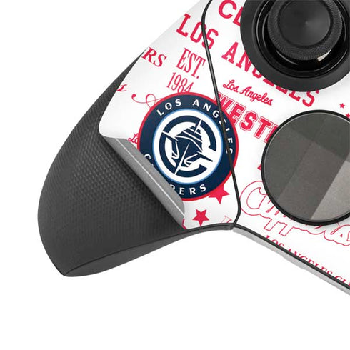 NBA Los Angeles Clippers Blast Logos Xbox Elite Wireless Controller Series 2 Skin