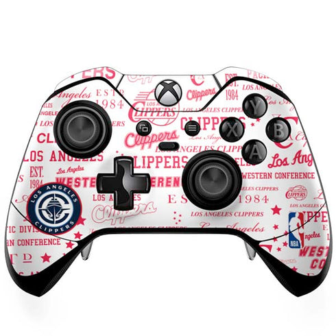 NBA Los Angeles Clippers Blast Logos Xbox One Skins