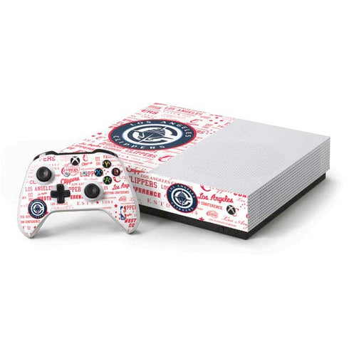 NBA Los Angeles Clippers Blast Logos Xbox One Skins