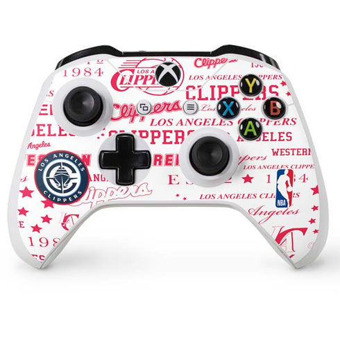 NBA Los Angeles Clippers Blast Logos Xbox One Skins