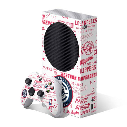 NBA Los Angeles Clippers Blast Logos Xbox Series S Bundle Skin