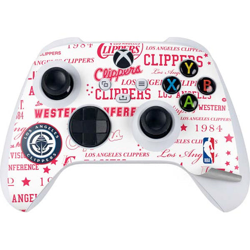 NBA Los Angeles Clippers Blast Logos Xbox Series S Bundle Skin