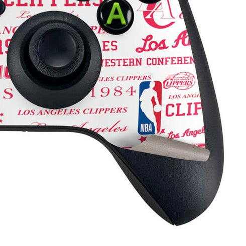 NBA Los Angeles Clippers Blast Logos Xbox Series X Bundle Skin