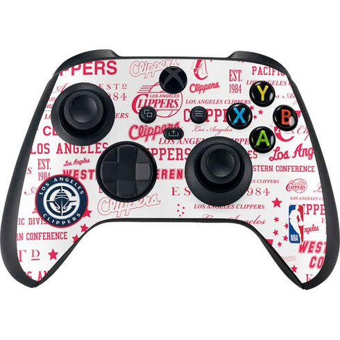 NBA Los Angeles Clippers Blast Logos XBox Series X Digital Edition Bundle Skin