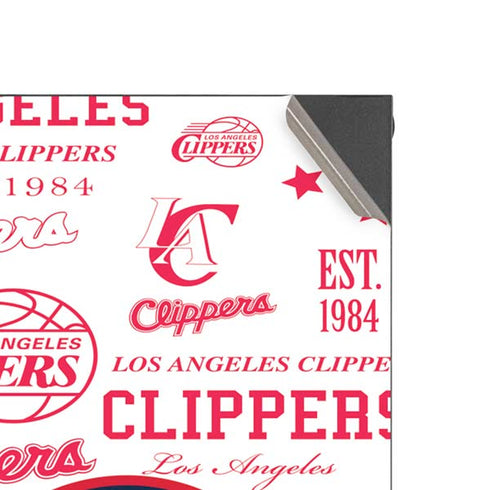 NBA Los Angeles Clippers Blast Logos XBox Series X Digital Edition Console Skin