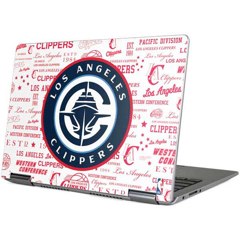 NBA Los Angeles Clippers Blast Logos Yoga 710 14in Skin