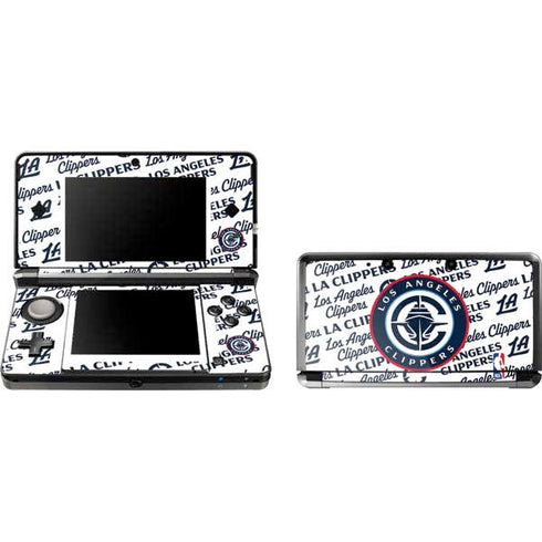 NBA Los Angeles Clippers Blast Text 3DS (2011) Skin