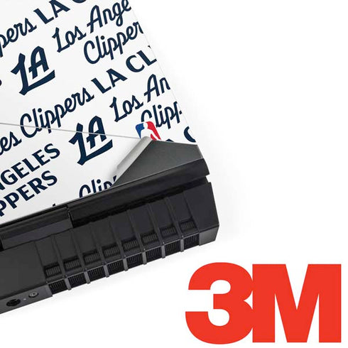 NBA Los Angeles Clippers Blast Text Dell Alienware Skin
